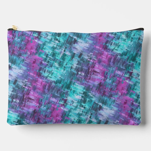 Pochette À Accessoires slipstream digihatch - sarcelle et violet : (Recto)