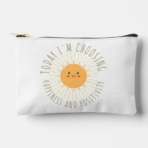 Pochette À Accessoires Soleil souriant mignon