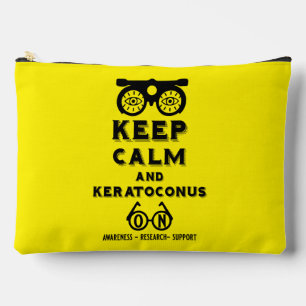 Pochette À Accessoires Soutien Et Sensibilisation À Keratoconus