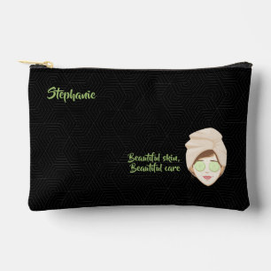 Pochette À Accessoires Spa facial Jour noir