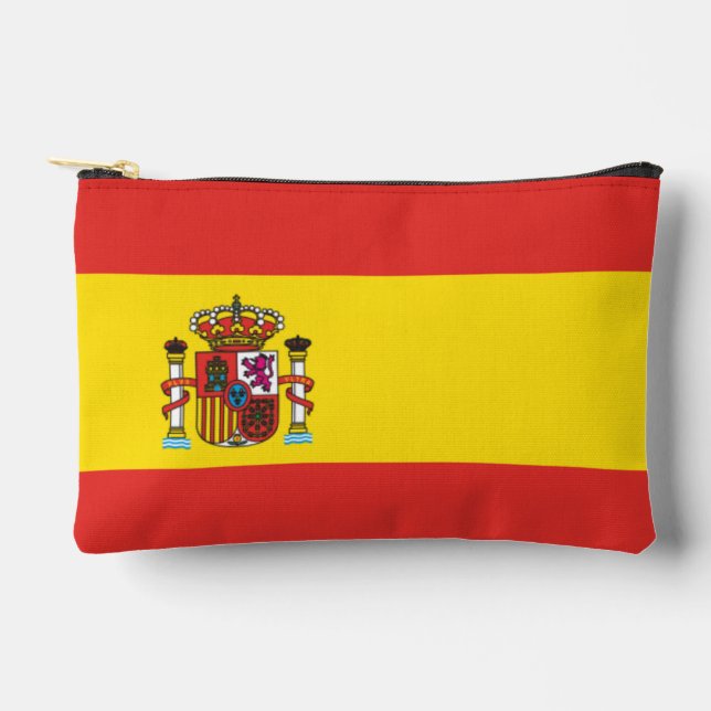 Pochette À Accessoires Spain Flag World Cup Football Soccer Espana (Recto)
