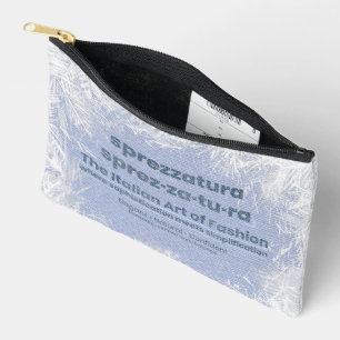 Pochette À Accessoires SPREZZATURA : L'ART ITALIEN DE LA MODE-BlueDenim