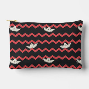 Pochette À Accessoires SS Georgie Boat Chevron Motif