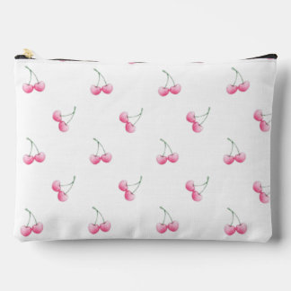 Pochette À Accessoires Stylo esthétique Hot rose Coquette Cerises