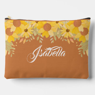 Pochette À Accessoires Sunflowers in bloom custom 