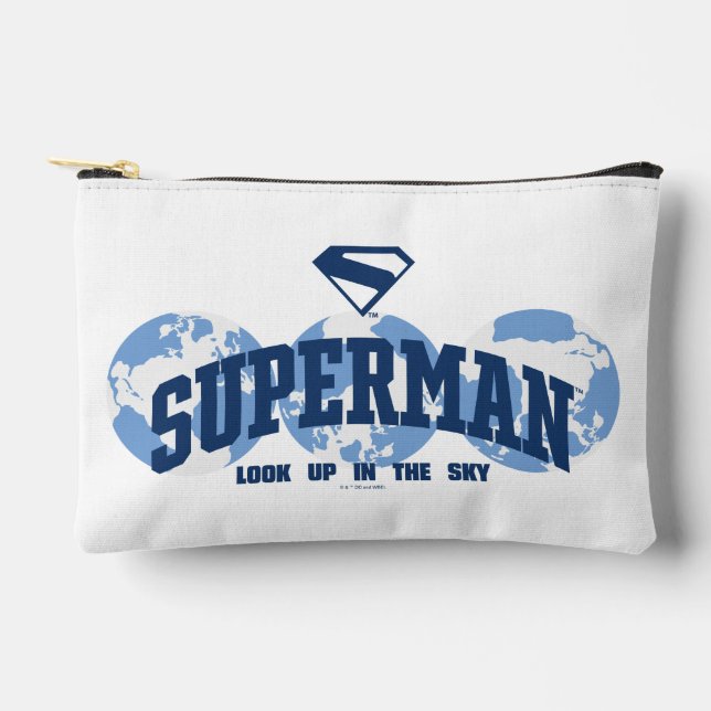 Pochette À Accessoires Superman dans le monde (Recto)