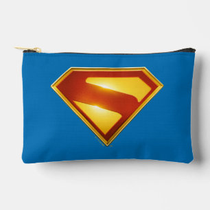 Pochette À Accessoires Superman Golden S Shield brillance