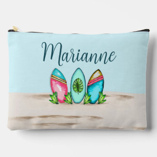 Pochette À Accessoires Surf Rétro, Rose,