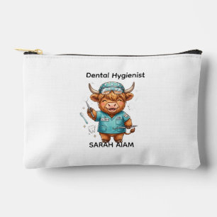 Pochette À Accessoires T-shirt personnalisé d'hygiéniste dentaire à motif