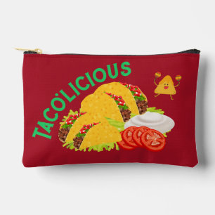 Pochette À Accessoires Taco'Licious Tacos Et Happy Nacho