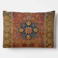 Tapis persan asiatique Kashan en or rouge