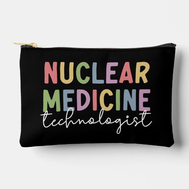 Pochette À Accessoires Technologue en médecine nucléaire sur mesure CNMT  (Recto)