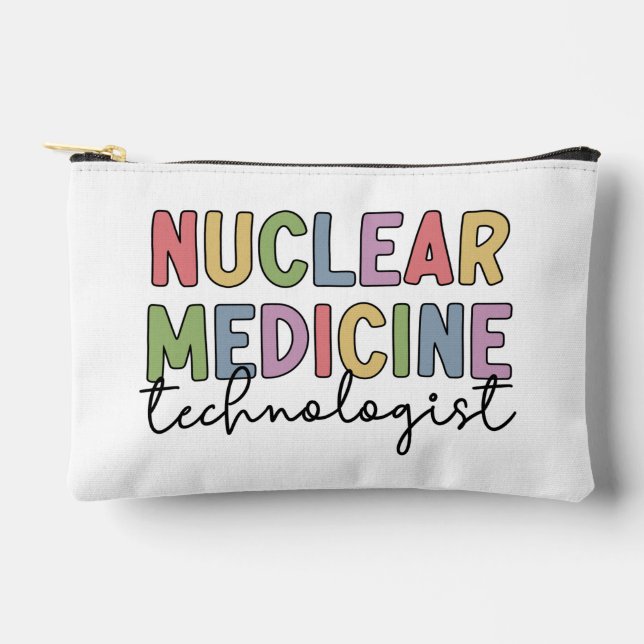 Pochette À Accessoires Technologue en médecine nucléaire sur mesure CNMT  (Recto)