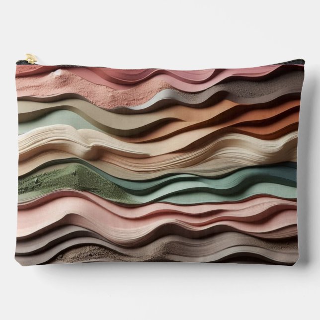 Pochette À Accessoires Teintes de fards à paupières Tons de Terre Vibes  (Recto)