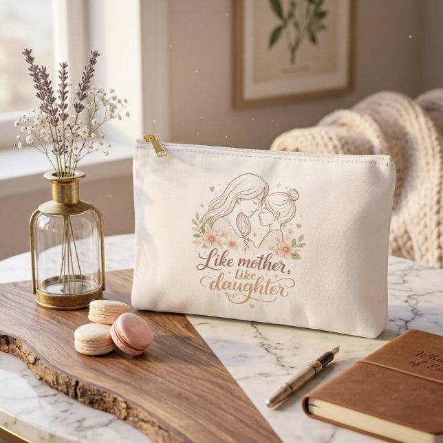 Pochette À Accessoires Telle Mère, Telle Fille  (Créateur téléchargé)