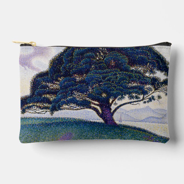 Pochette À Accessoires The Bonaventure Pine, Oil Painting, Paul Signac (Recto)