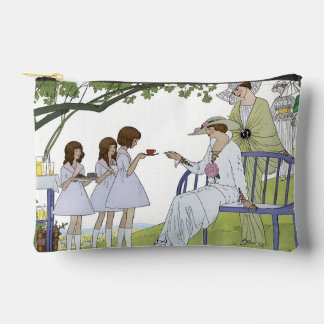 Pochette À Accessoires Thé de jardin rétro