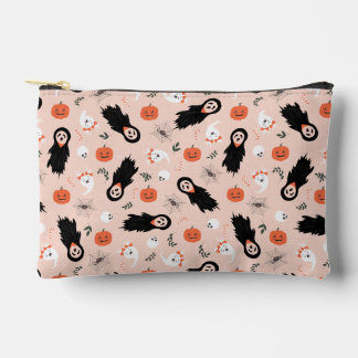 Pochette À Accessoires Thème d'Halloween mignon et Éffrayant