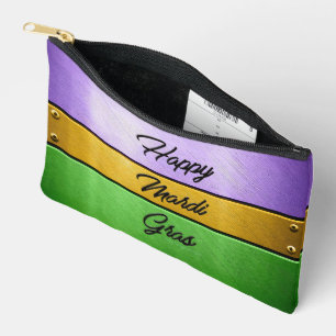 Pochette À Accessoires Thème gras Mardi audacieux de SlipperyJoe violet o