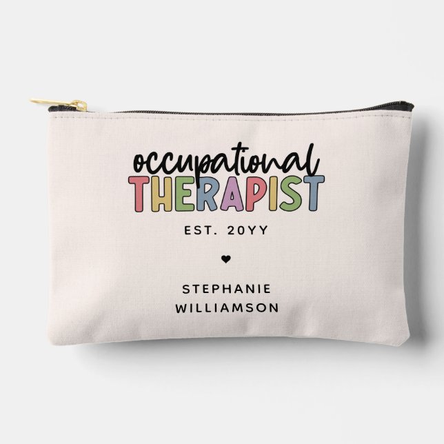 Pochette À Accessoires Thérapeute sur mesure OT (Recto)