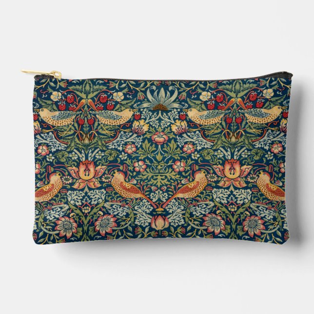 Pochette À Accessoires Thief de fraises par William Morris (Recto)