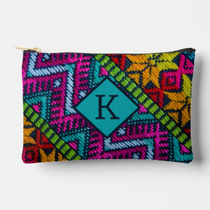 Pochette À Accessoires Threads tissés ethniques