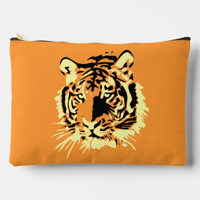 Pochette À Accessoires Tigre (Recto)