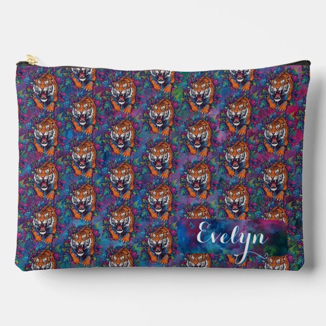 Pochette À Accessoires Tigre (Recto)