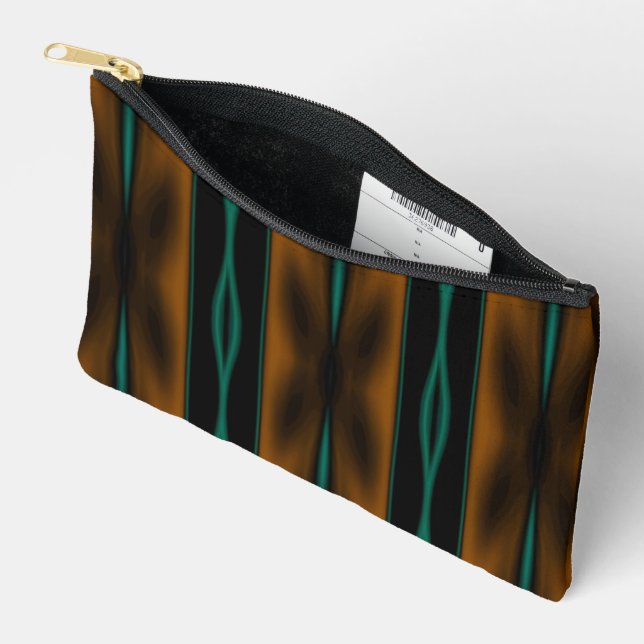 Pochette À Accessoires Tigre celtique (Ouvrir)