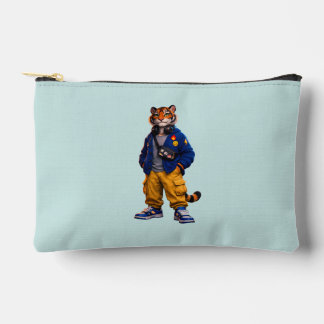 Pochette À Accessoires Tigre Cool dans l'Art Streetwear - Tigre de Style