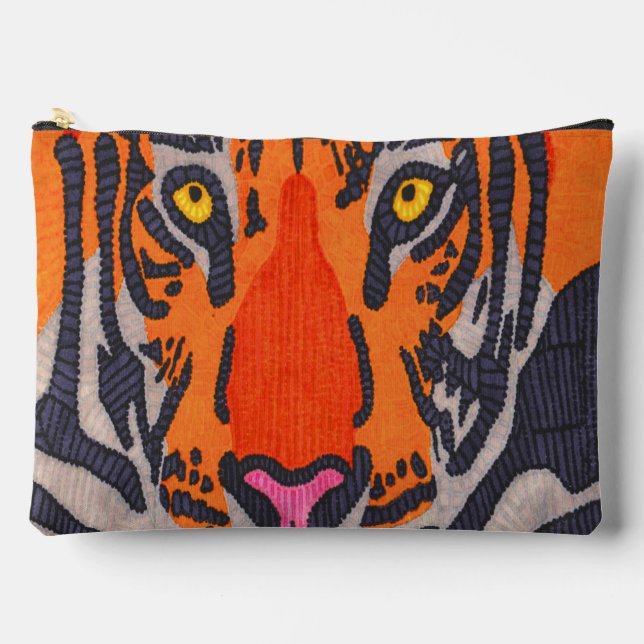 Pochette À Accessoires Tigre (simple) - Pochette accessoires (Recto)