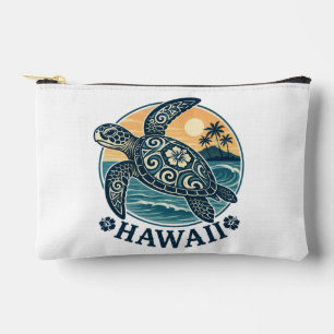 Pochette À Accessoires Tortue d'Hawaii