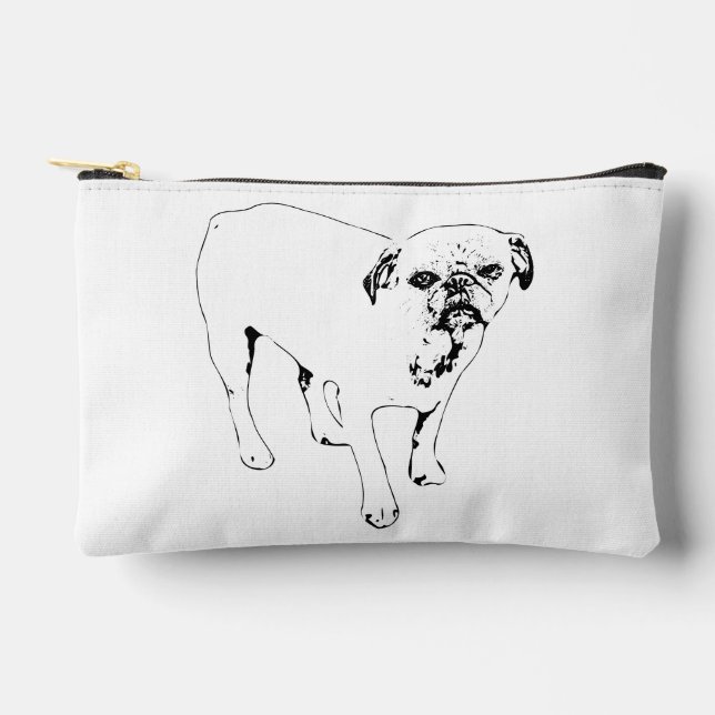 Pochette À Accessoires Toucher de givre (Recto)