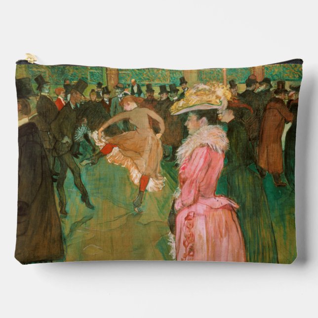 Pochette À Accessoires Toulouse-Lautrec - Au Rouge, La Danse (Recto)