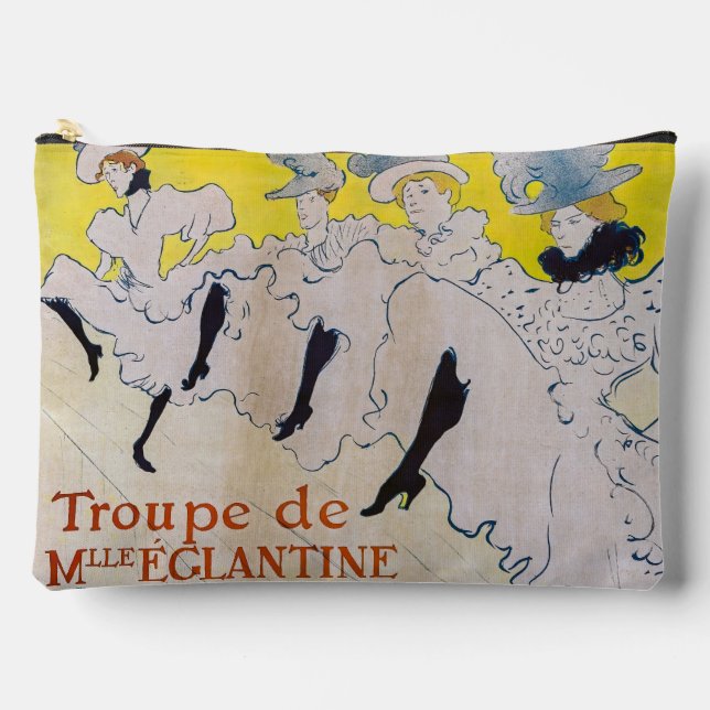 Pochette À Accessoires Toulouse-Lautrec - Troupe de Mlle Eglantine (Recto)