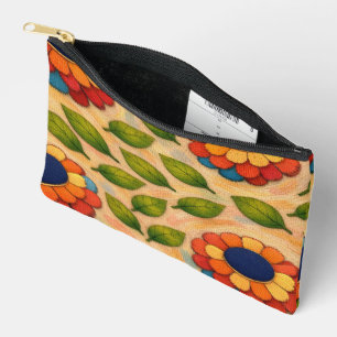 Pochette À Accessoires Tourbillon Floral