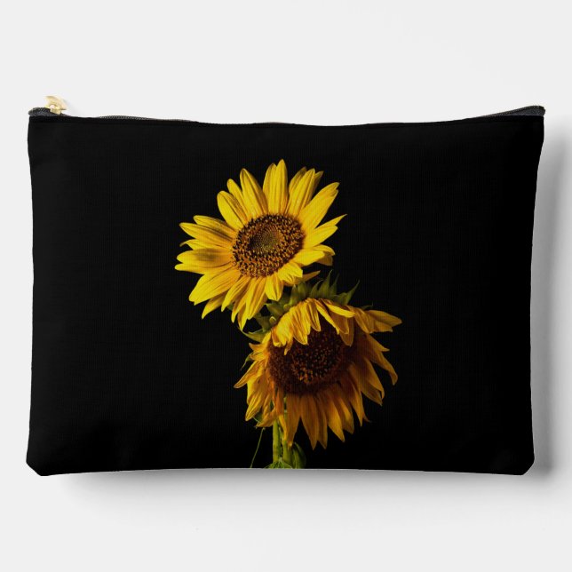 Pochette À Accessoires Tournesols  (Recto)