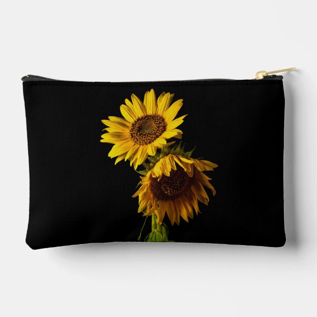 Pochette À Accessoires Tournesols  (Verso)