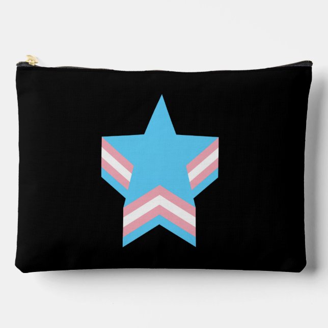Pochette À Accessoires Transgender pride stars  (Recto)
