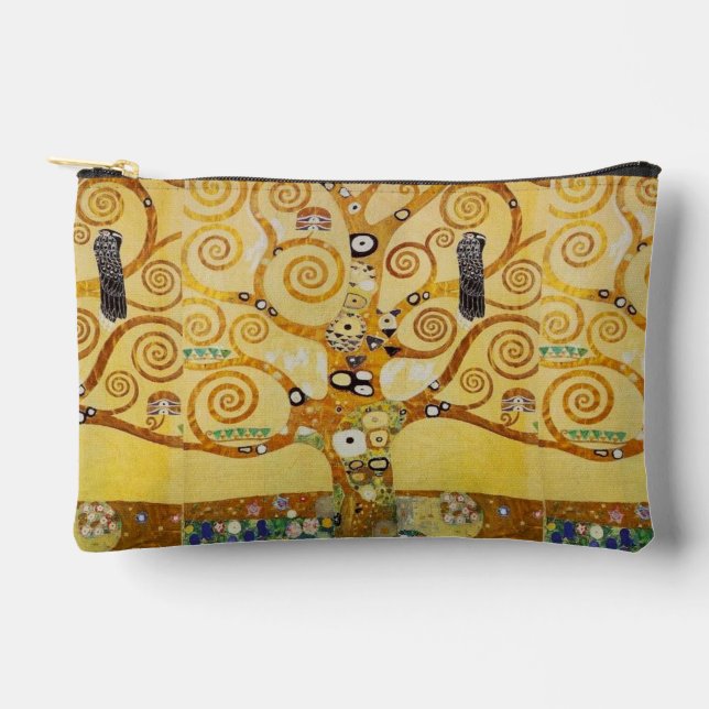 Pochette À Accessoires Tree of Life by Klimt (Recto)