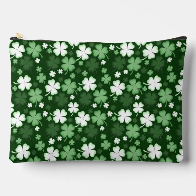 Pochette À Accessoires Trèfles de la Saint-Patrick (Recto)