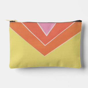 Pochette À Accessoires Triangles Citrus