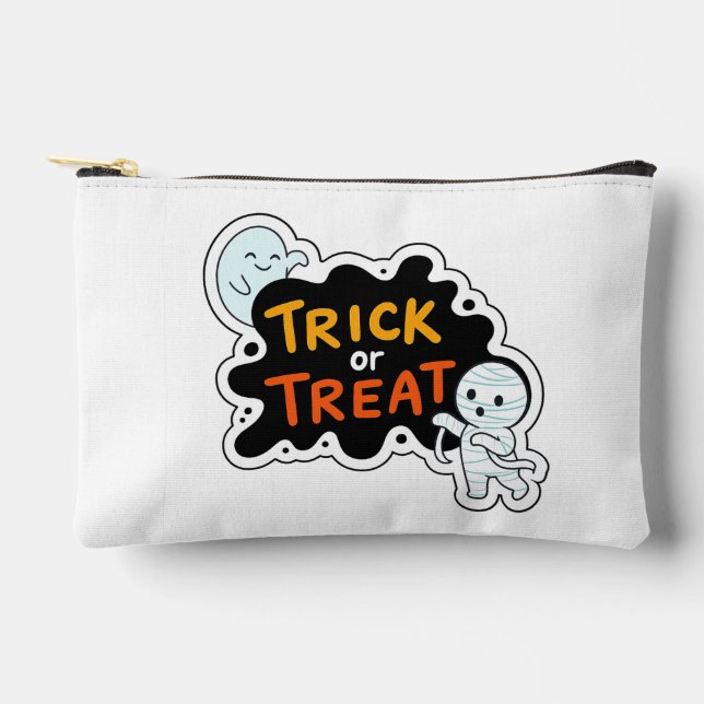 Pochette À Accessoires Trick ou Treat Fun (Recto)