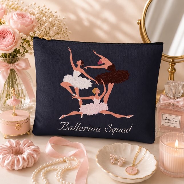 Pochette À Accessoires Trois ballerines mignonnes  (Créateur téléchargé)