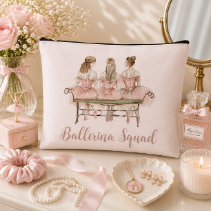 Pochette À Accessoires Trois ballerines mignonnes 