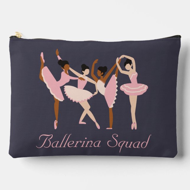 Pochette À Accessoires Trois ballerines mignonnes  (Recto)
