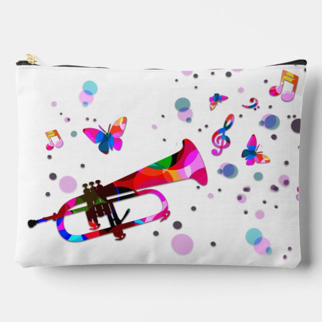 Pochette À Accessoires Trompette de fête (Recto)
