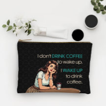 Trottinette Fille—I Wake Up to Drink Coffee Trouss