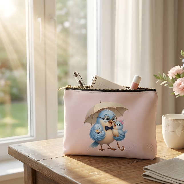 Pochette À Accessoires Trousse de cosmétiques Father Bird (Créateur téléchargé)