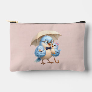 Pochette À Accessoires Trousse de cosmétiques Father Bird Cadeau de famil